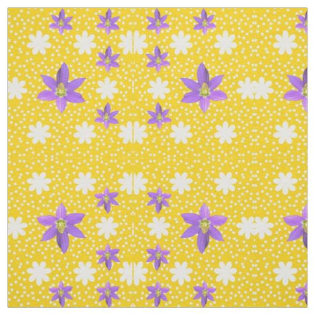 Tissu de joie rose blanc jaune (Échantillon)