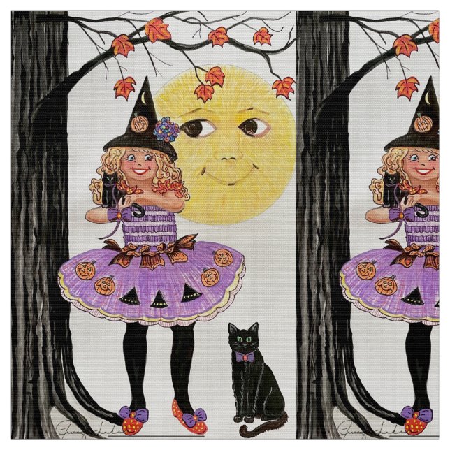 Tissu de la lune de bonne nuit (Échantillon)