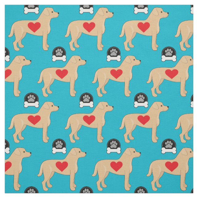 Tissu de labrador retriever (Échantillon)