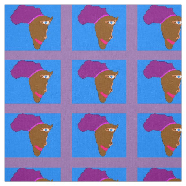 Tissu de l'Afrique de mère (Échantillon)