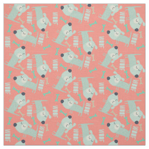 Tissu de laine de chiens et d'os