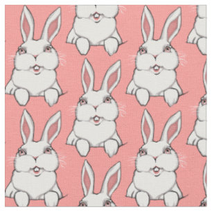 Tissu de lapin de Pâques Tissus de Pâques Personna