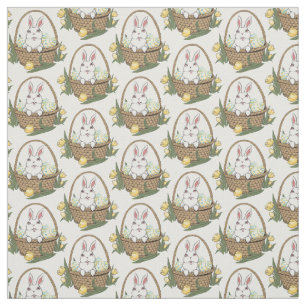 Tissu de lapin de Pâques Tissus de Pâques Personna
