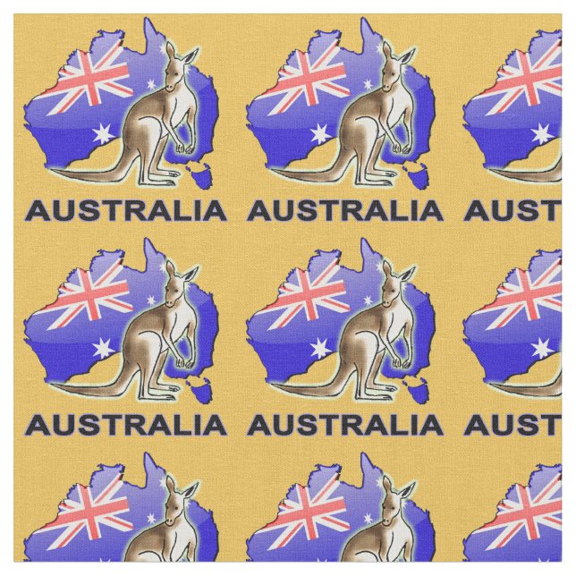 Tissu de l'Australie (Fermer)