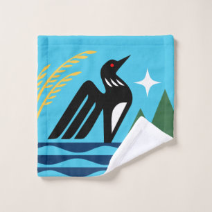 Tissu de lavage du sceau de l'État du Minnesota