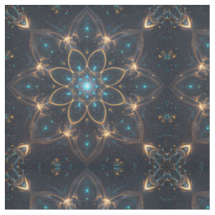 Tissu de mandala électrique