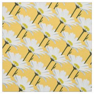 Tissu de marguerite Jaune Tissu de marguerite Coto