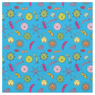 Tissu De mignons Germes de dessin