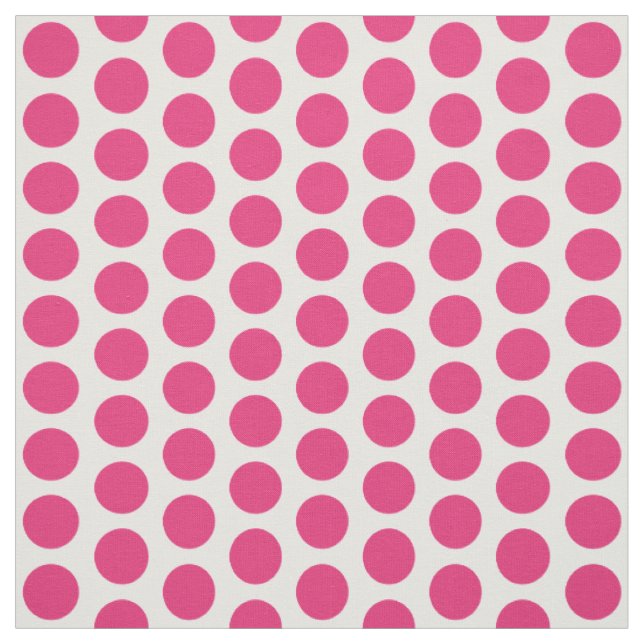 Tissu de mini-Pois rose blanc (Échantillon)