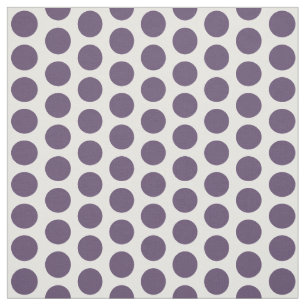 Tissu de mini-Pois violet blanc
