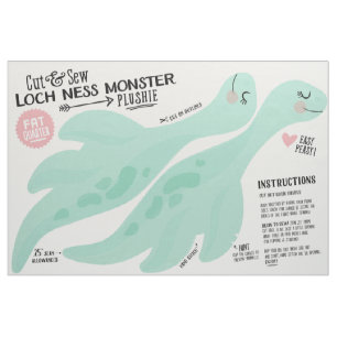 Tissu de monstre de Loch Ness - Fun do-it-yourself