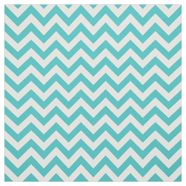 Tissu de Motif à la mode et blanc turquoise (Échantillon)