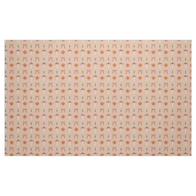 Tissu de Motif de la boîte d'automne mignon (Fat Quarter)