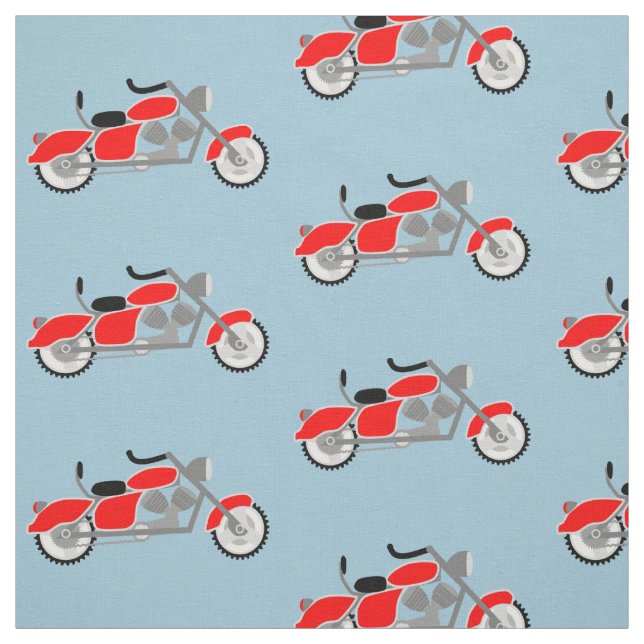 Tissu de motif de moto de garçons (Échantillon)
