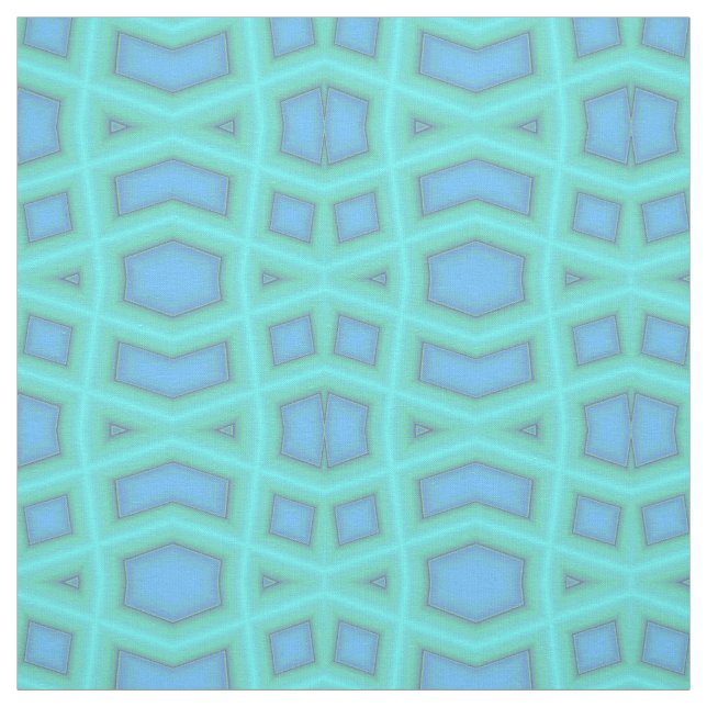 Tissu de Motif d'impression géométrique Diamond Va (Échantillon)