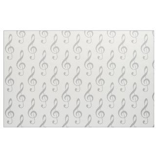 Tissu de Motif gris Treble
