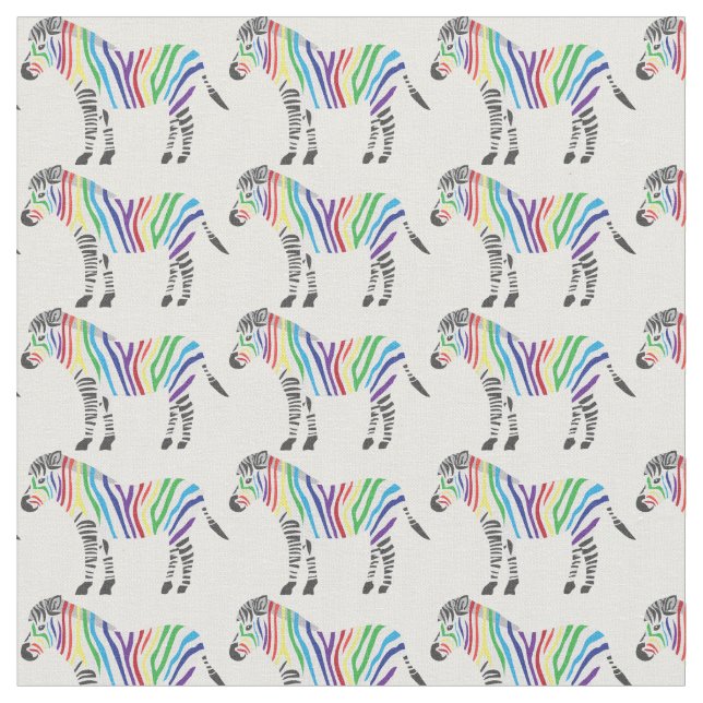 Tissu de motif zébrée (Fermer)