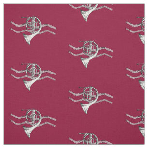 Tissu de musique de cor de harmonie