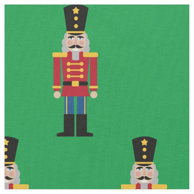 Tissu de Noël avec motif de noisette mignon (Fermer)