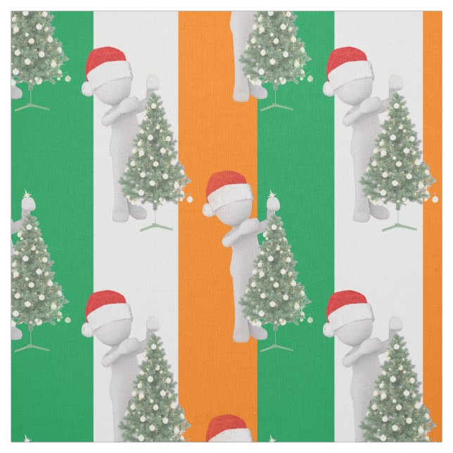 tissu de noël irlandais (Échantillon)
