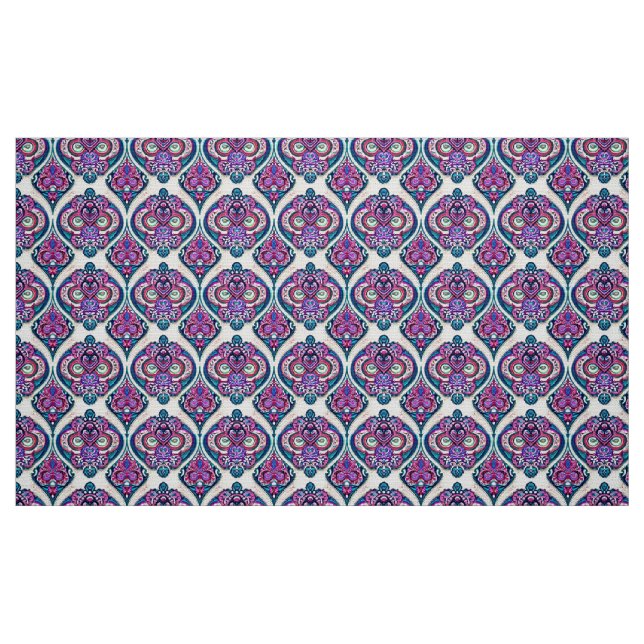 Tissu de paisley polyvalent pour la couture (Fat Quarter)