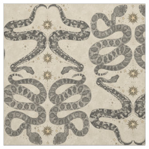 tissu de parchemin de serpents célestes