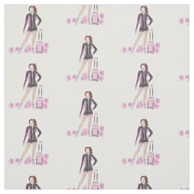 Tissu de patinage artistique (Échantillon)
