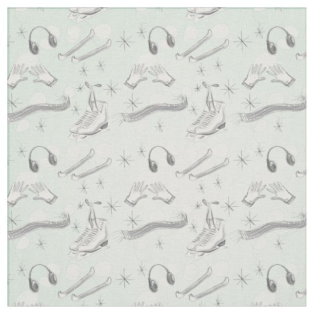 Tissu de patinage artistique (Fermer)