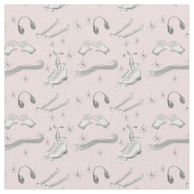Tissu de patinage artistique (Fermer)