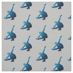 Tissu de patinage sur glace - Patineur artistique