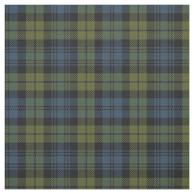 Tissu de plaid de tartan de Campbell d'écossais (Échantillon)