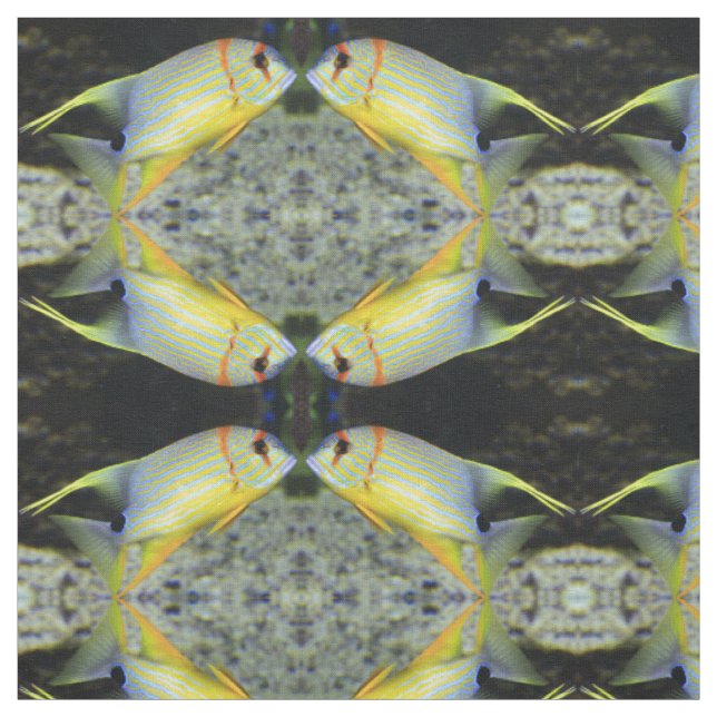 Tissu de poisson tropical (Échantillon)