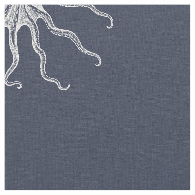 Tissu de poulpe, marine (Fermer)