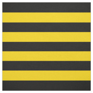 Tissu de rayures jaune/noir