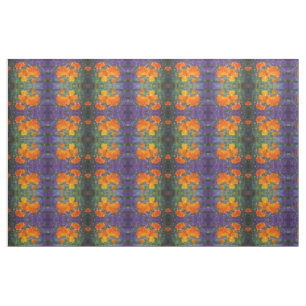Tissu de réflexion de pavots de Californie