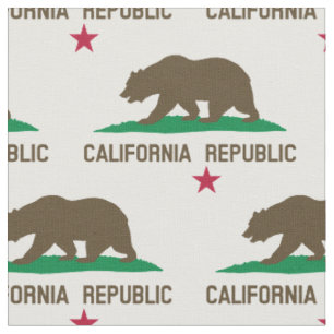 Tissu de République de la Californie