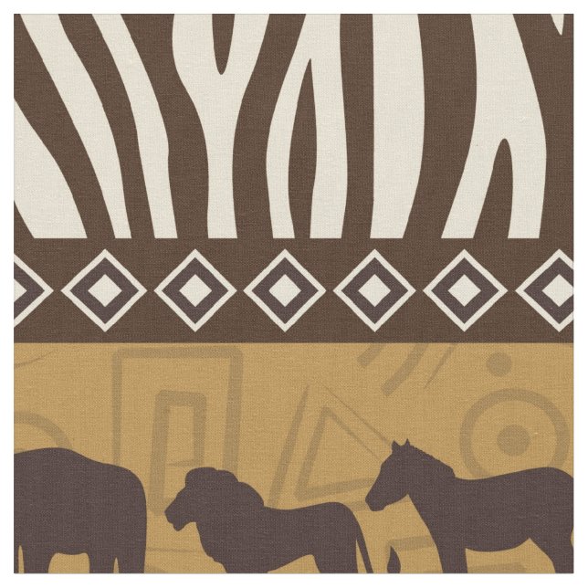 Tissu de safari d'Afrikan (Fermer)