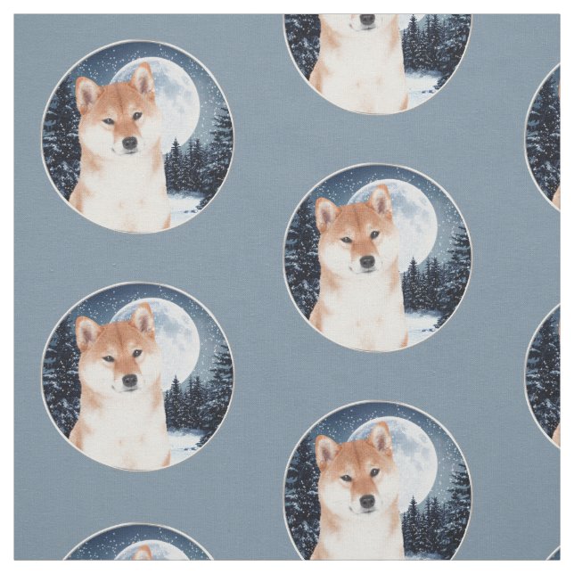 Tissu de Shiba Inu (Échantillon)