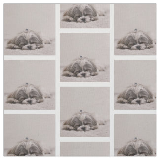 Tissu de Shih Tzu pour des amoureux de les chiens