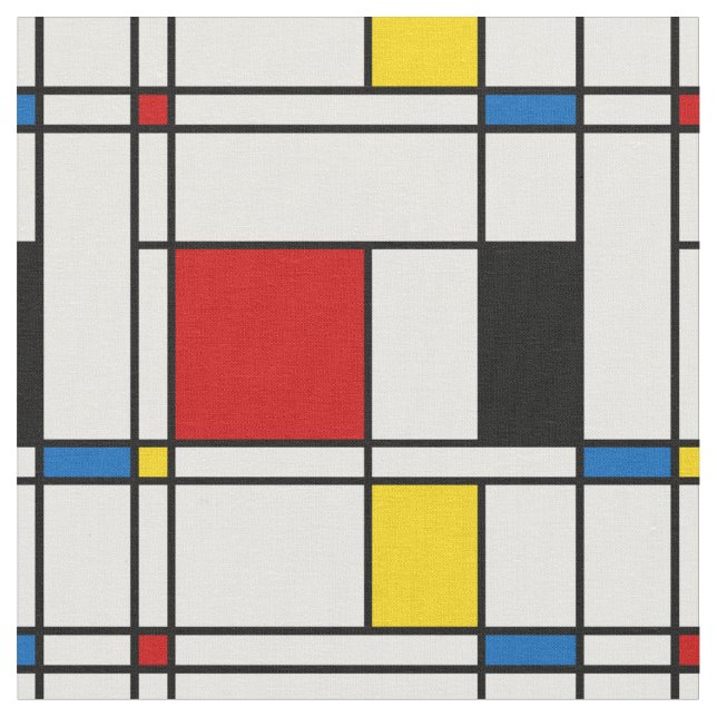 Tissu De Stijl Motif (Fermer)