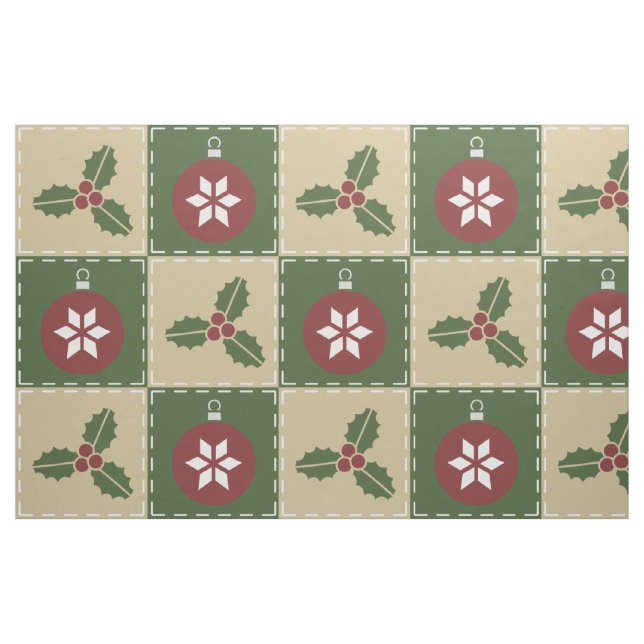 Tissu de surfaces de Noël (Fat Quarter)