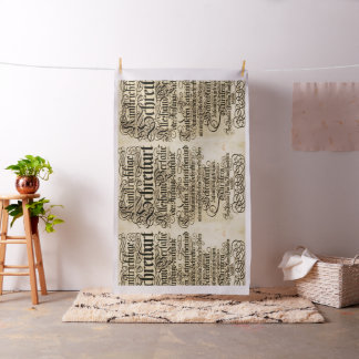 Tissu de tapisserie d'ameublement de manuscrit