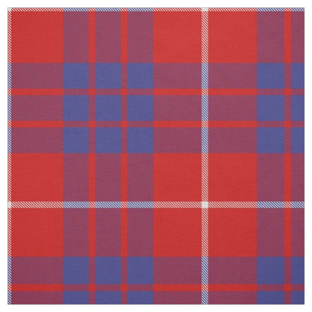 Tissu de tarte rouge Clan Hamilton (Échantillon)