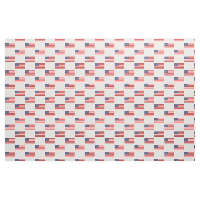 Tissu de textile patriotique de motif de drapeau (Yard)