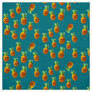 Tissu de tissage personnalisé en polyester ananas
