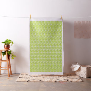 Tissu de tranches de citron vert d'été
