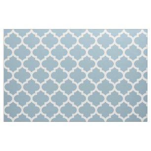 Tissu de treillis de Quatrefoil de Marocain de