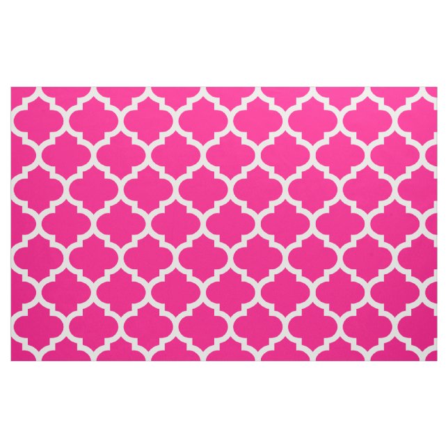 Tissu de treillis de Quatrefoil de Marocain de (Fat Quarter)