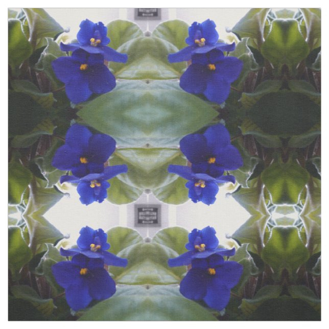 Tissu de VIOLETTES (Échantillon)