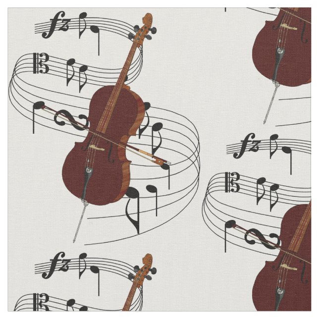 Tissu de violoncelle (Fermer)